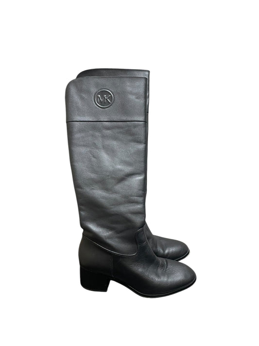 Boots Designer By Michael Kors In Black, Size: 7.5