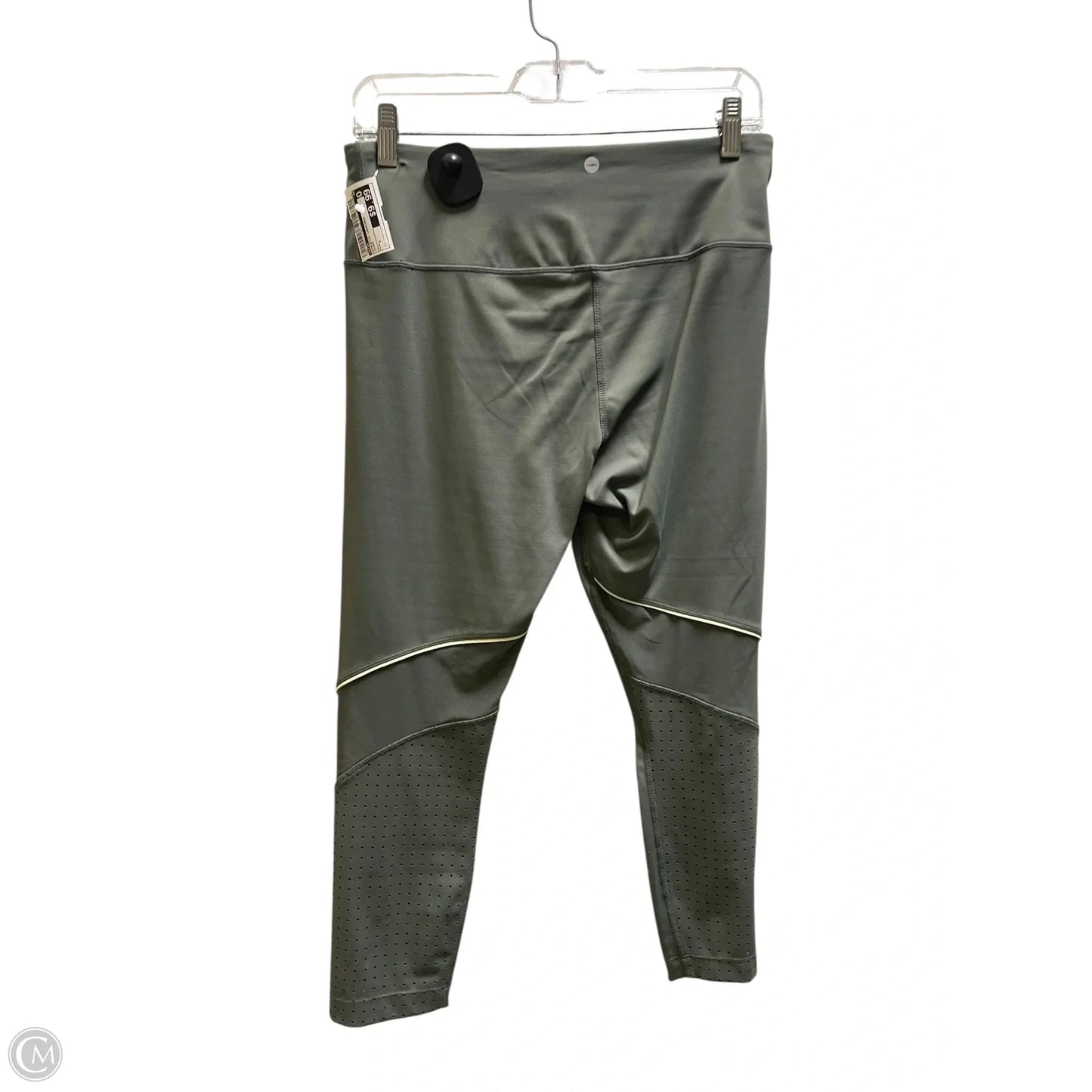 Athletic Leggings By Avia In Green, Size: L