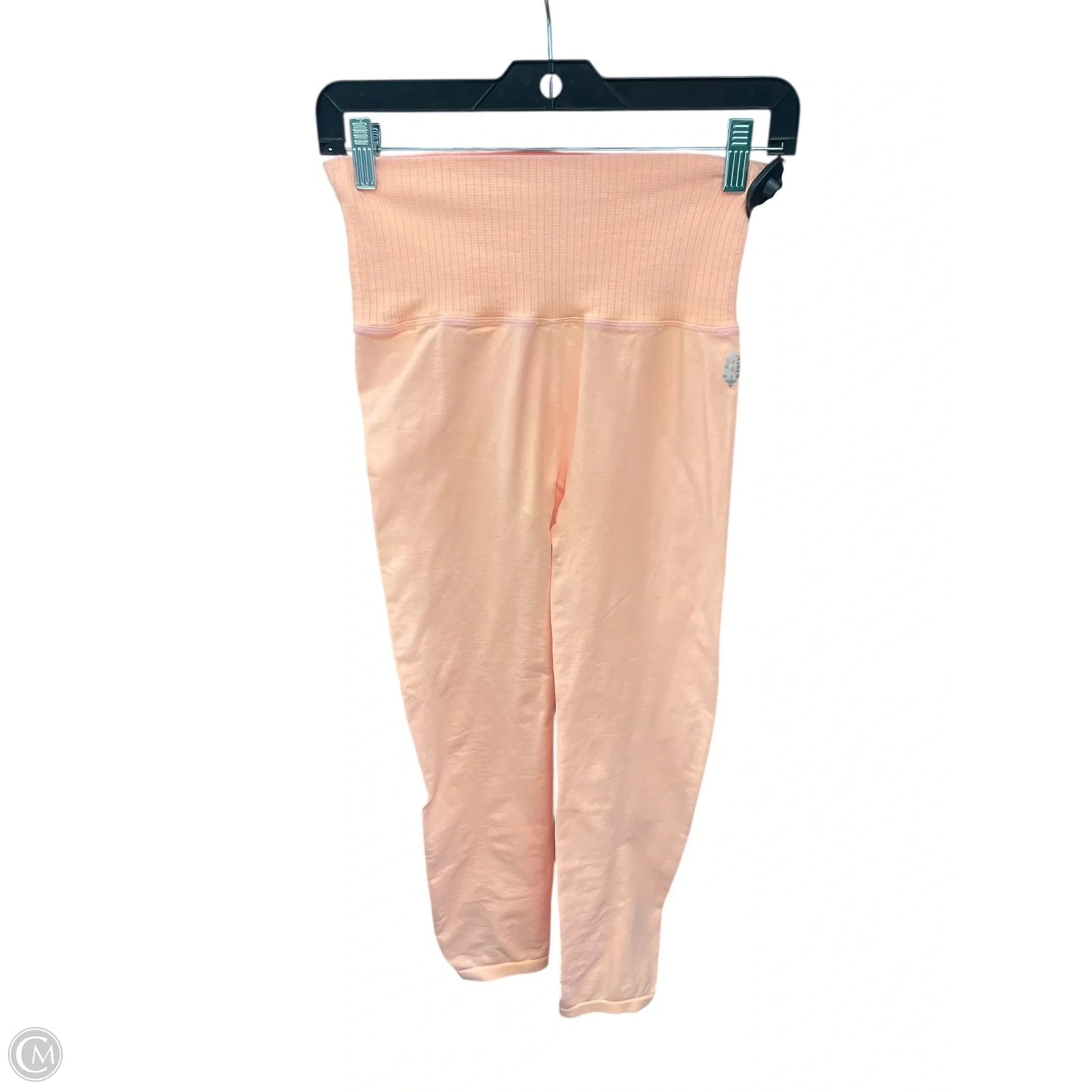 Athletic Leggings By Free People In Orange, Size: M