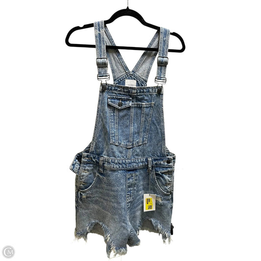 Overalls By Clothes Mentor In Blue Denim, Size: M