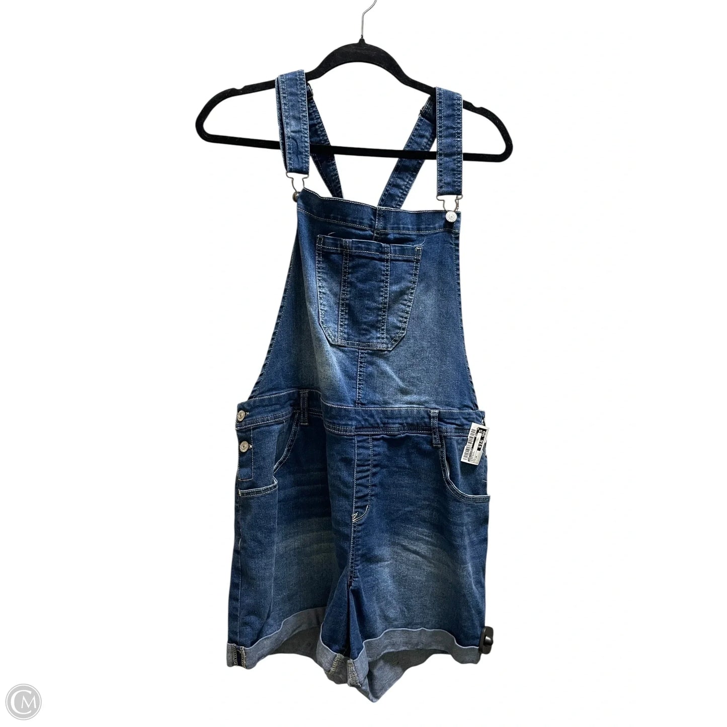 Overalls By Wallflower In Blue Denim, Size: 1x