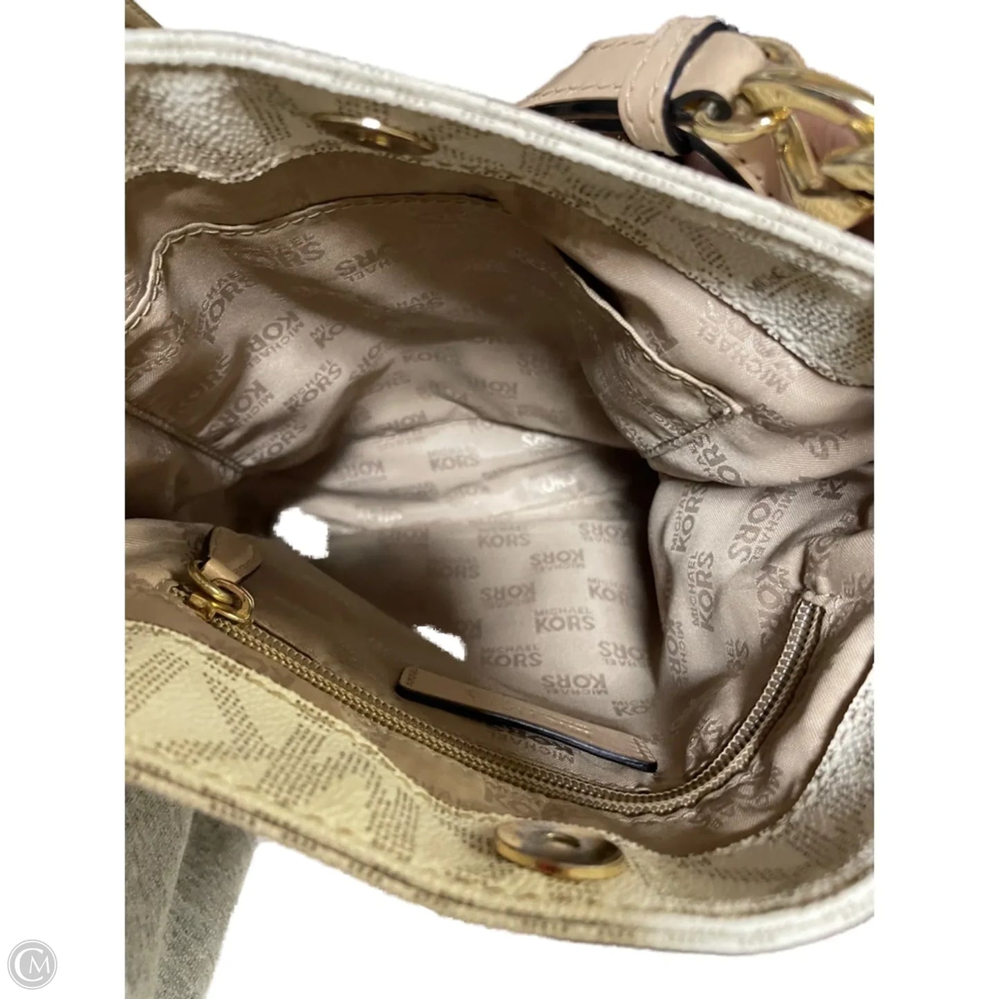 Crossbody Designer By Michael Kors, Size: Medium