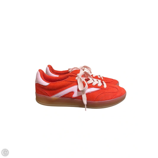 Shoes Sneakers By Madden Girl In Red, Size: 7.5