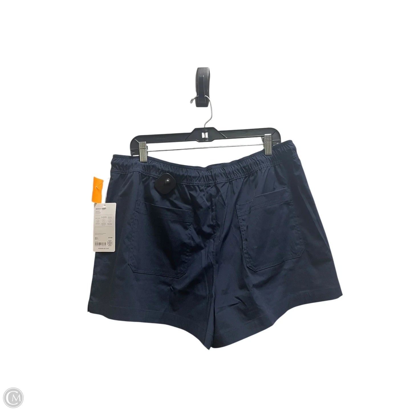 Athletic Shorts By Athleta In Blue, Size: Xl