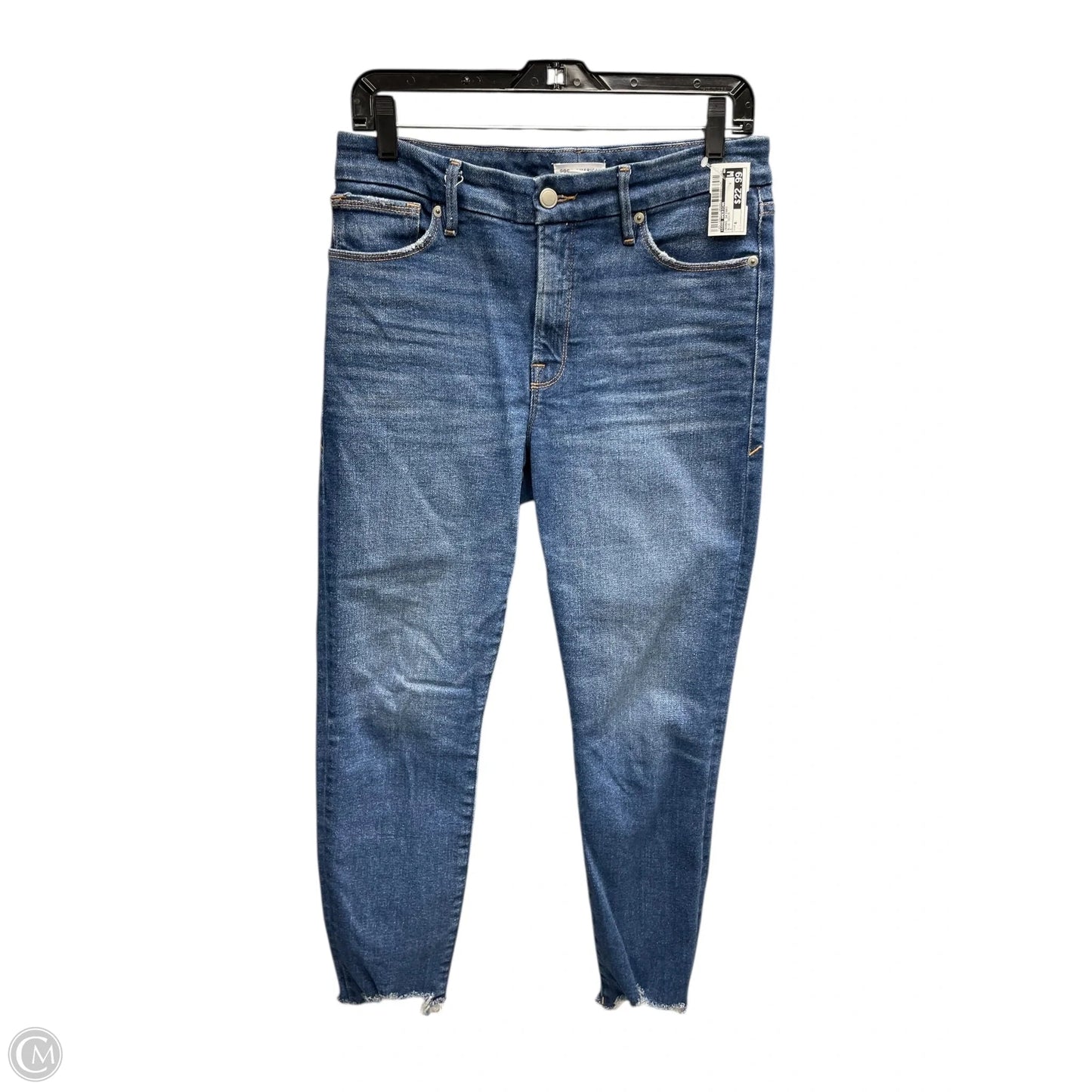 Jeans Skinny By Good American In Blue Denim, Size: 6