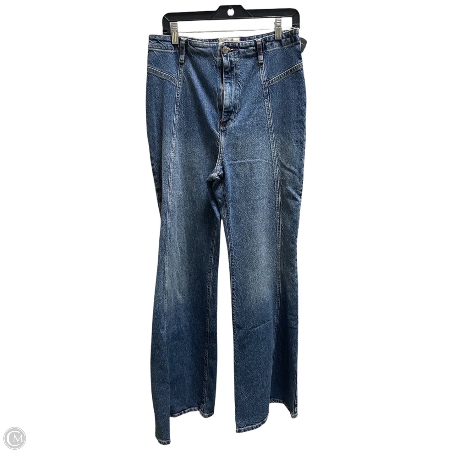 Jeans Straight By We The Free In Blue Denim, Size: 12