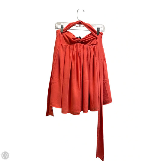 Dress Casual Short By Clothes Mentor In Orange, Size: S