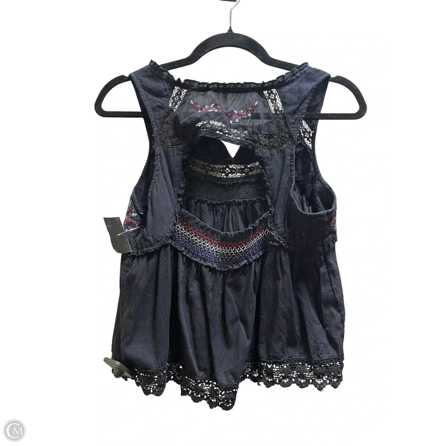 Top Sleeveless By Free People In Black, Size: S