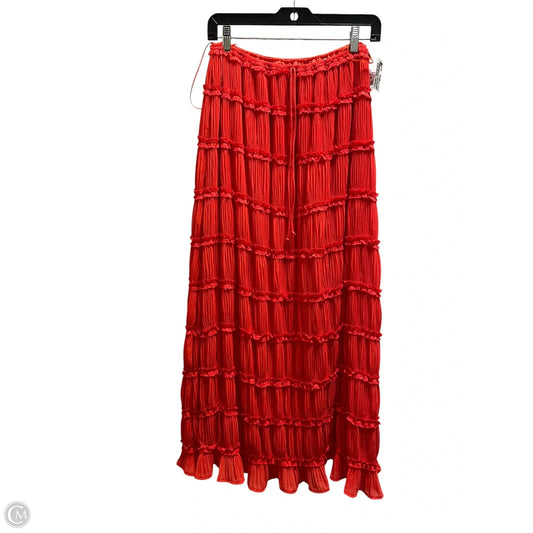 Skirt Maxi By Clothes Mentor In Red, Size: S