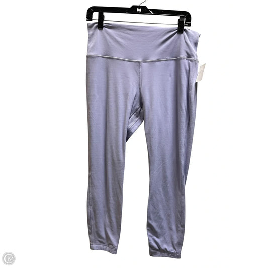 Athletic Leggings By Lululemon In Purple, Size: 12