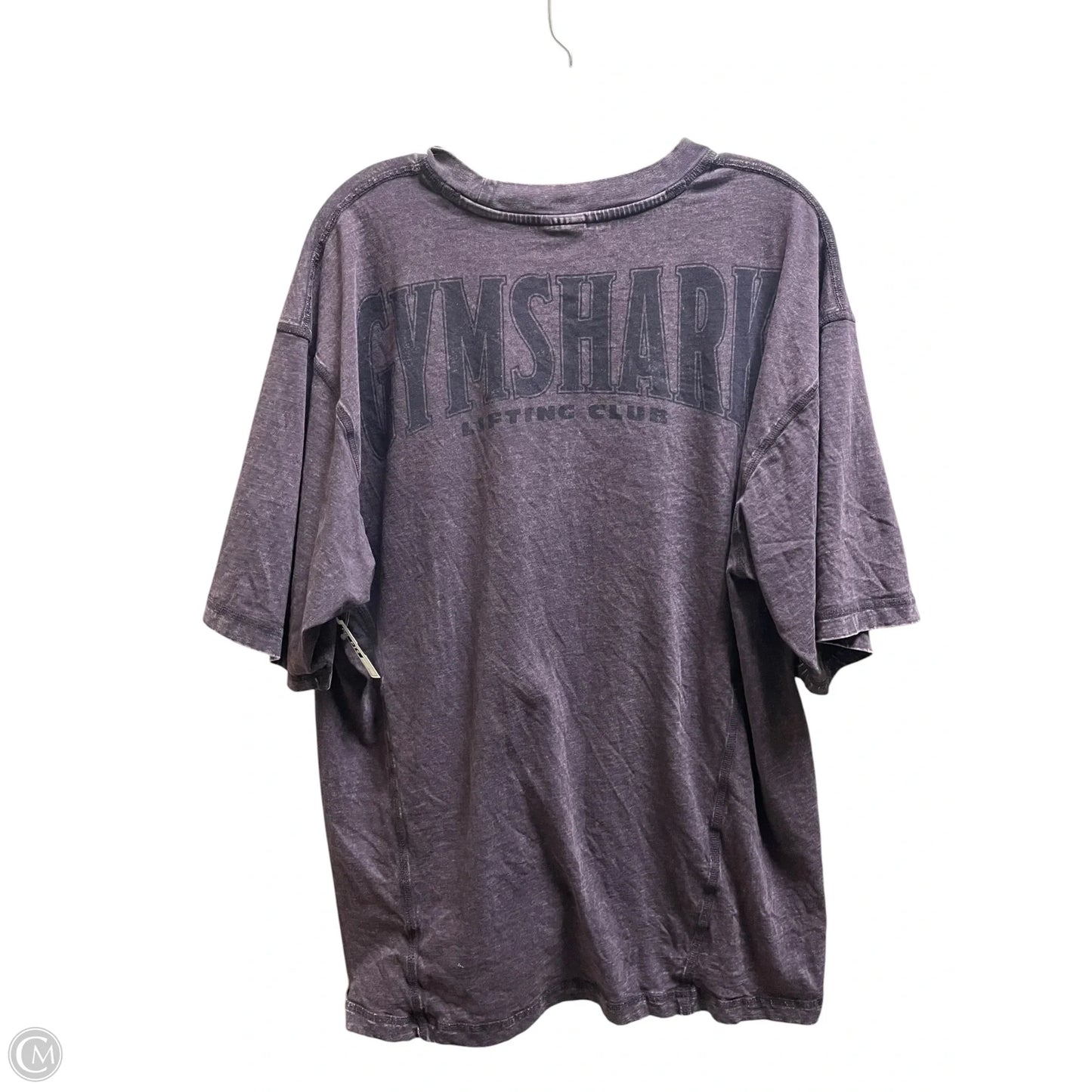 Top Short Sleeve By Gym Shark In Purple, Size: L