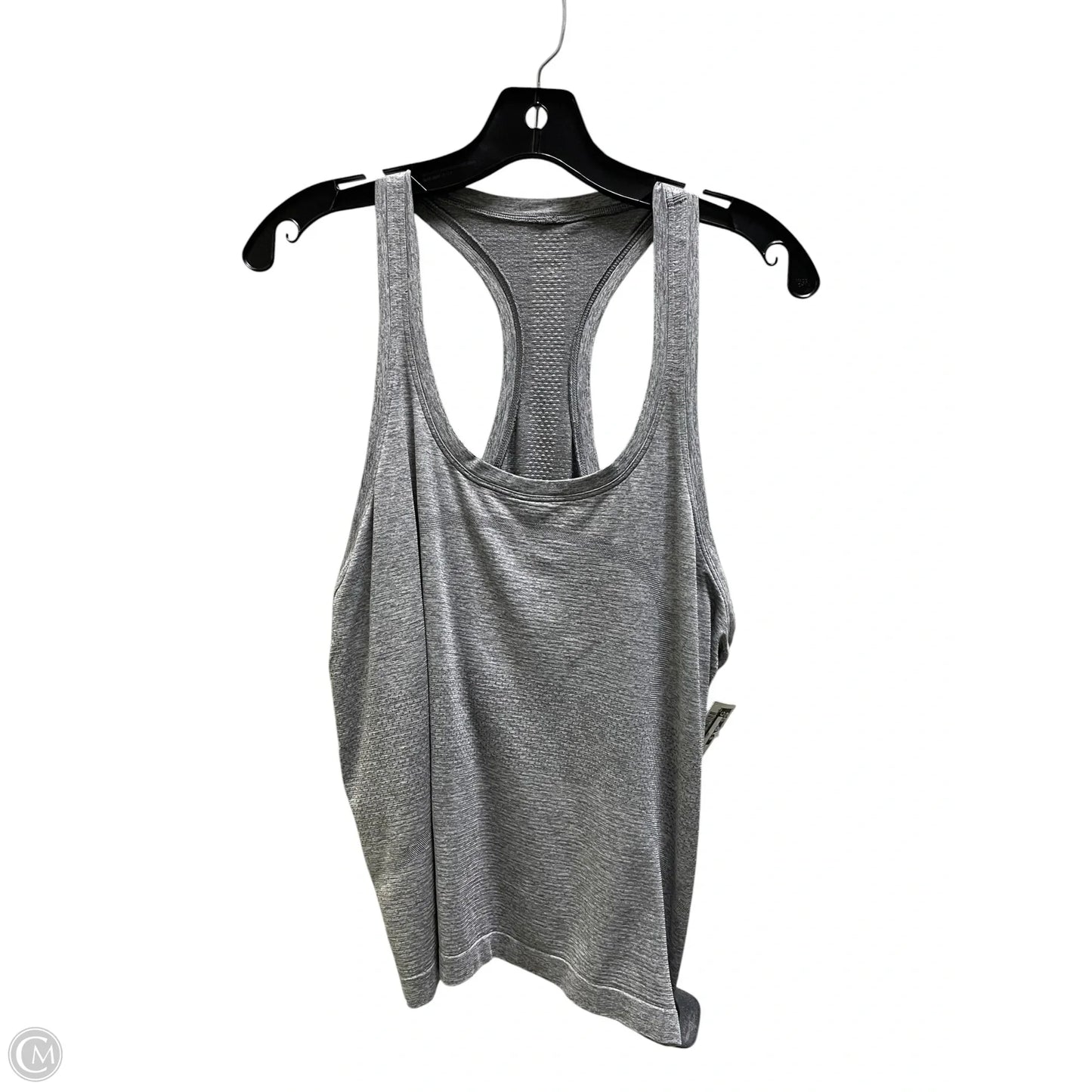 Athletic Tank Top By Lululemon In Grey, Size: M