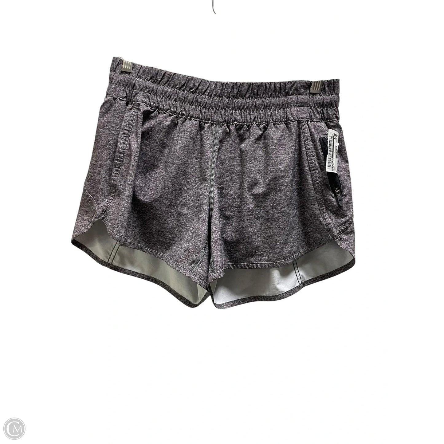 Athletic Shorts By Lululemon In Grey, Size: 8
