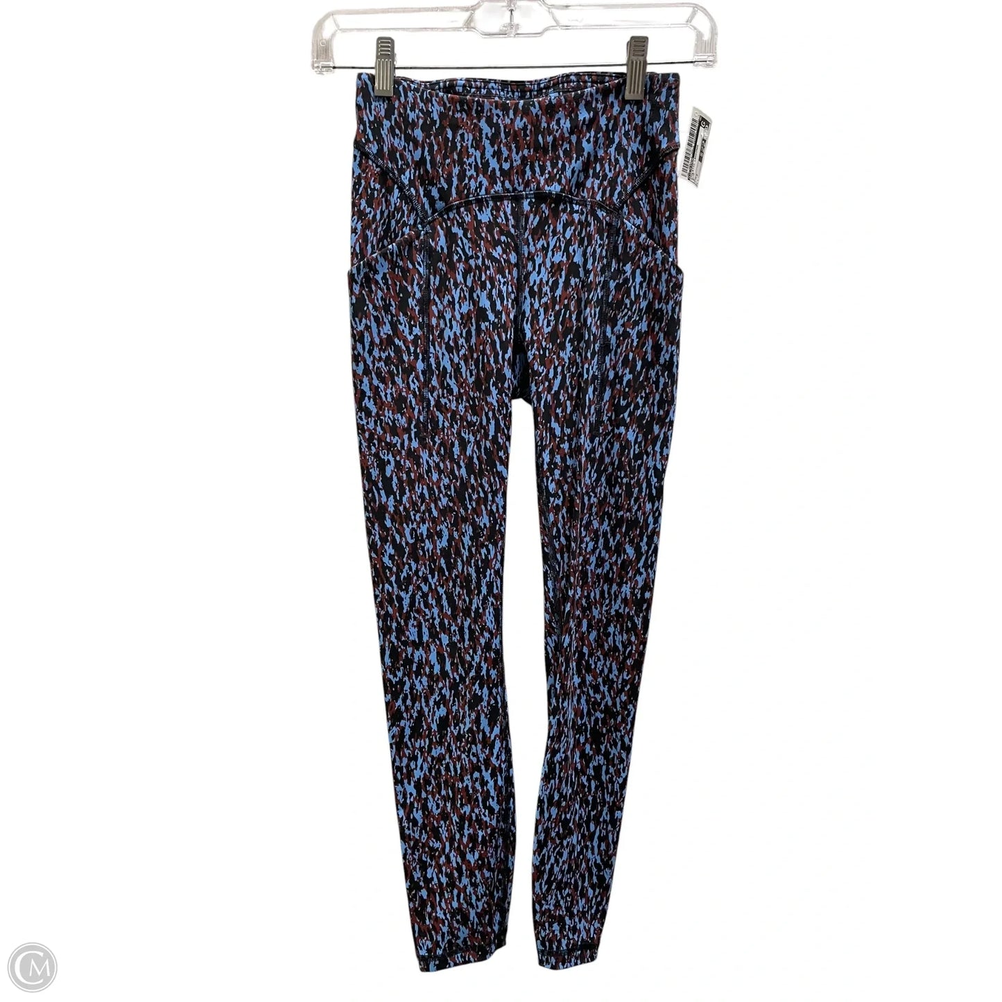 Athletic Leggings By Lululemon In Blue, Size: 2