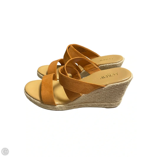 Sandals Heels Block By J. Crew In Brown, Size: 9.5