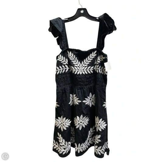 Dress Casual Short By Anthropologie In Black, Size: L