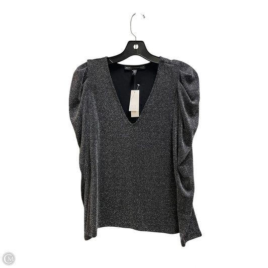 Top Long Sleeve By White House Black Market In Black, Size: Xs