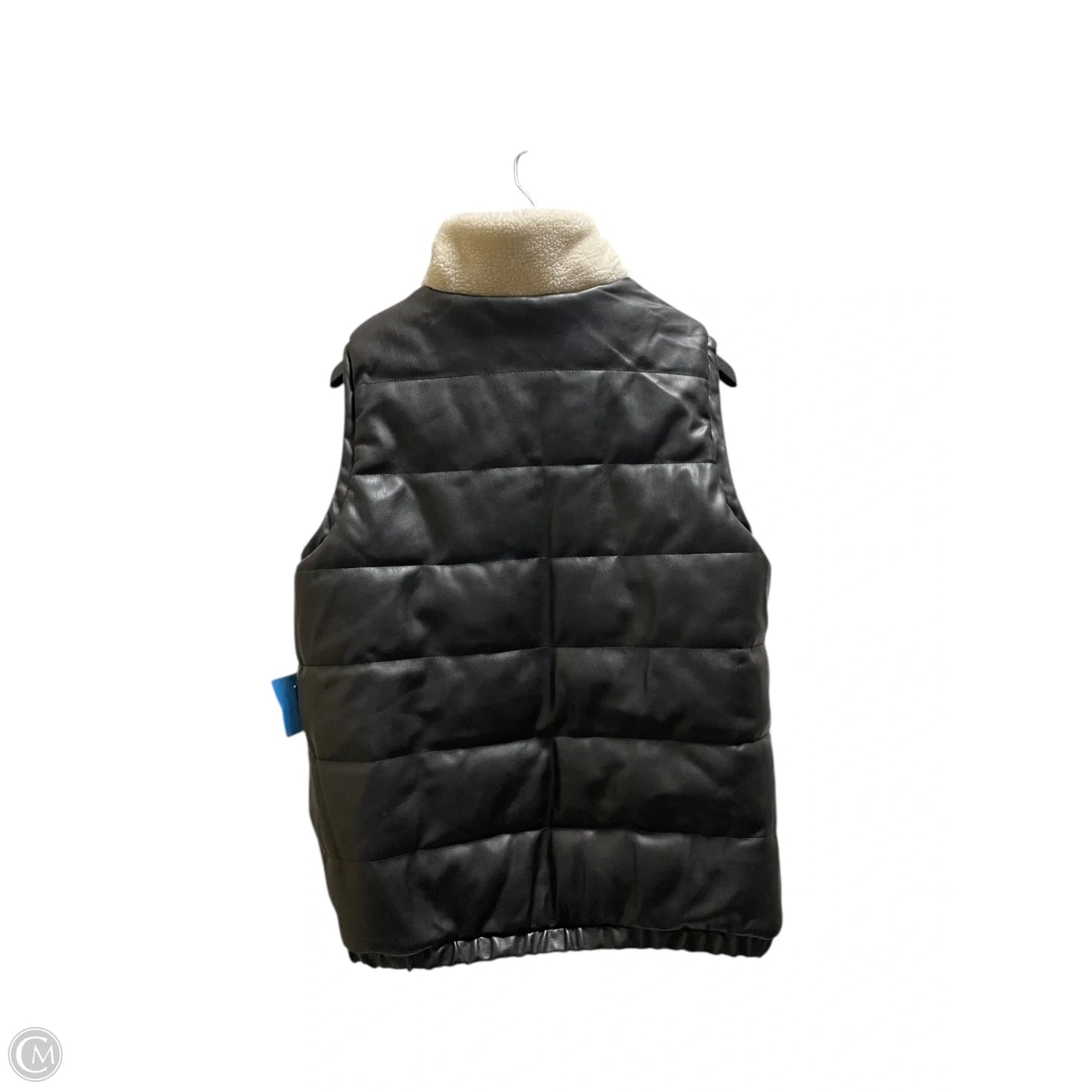 Vest Designer By Rebecca Minkoff In Black, Size: M