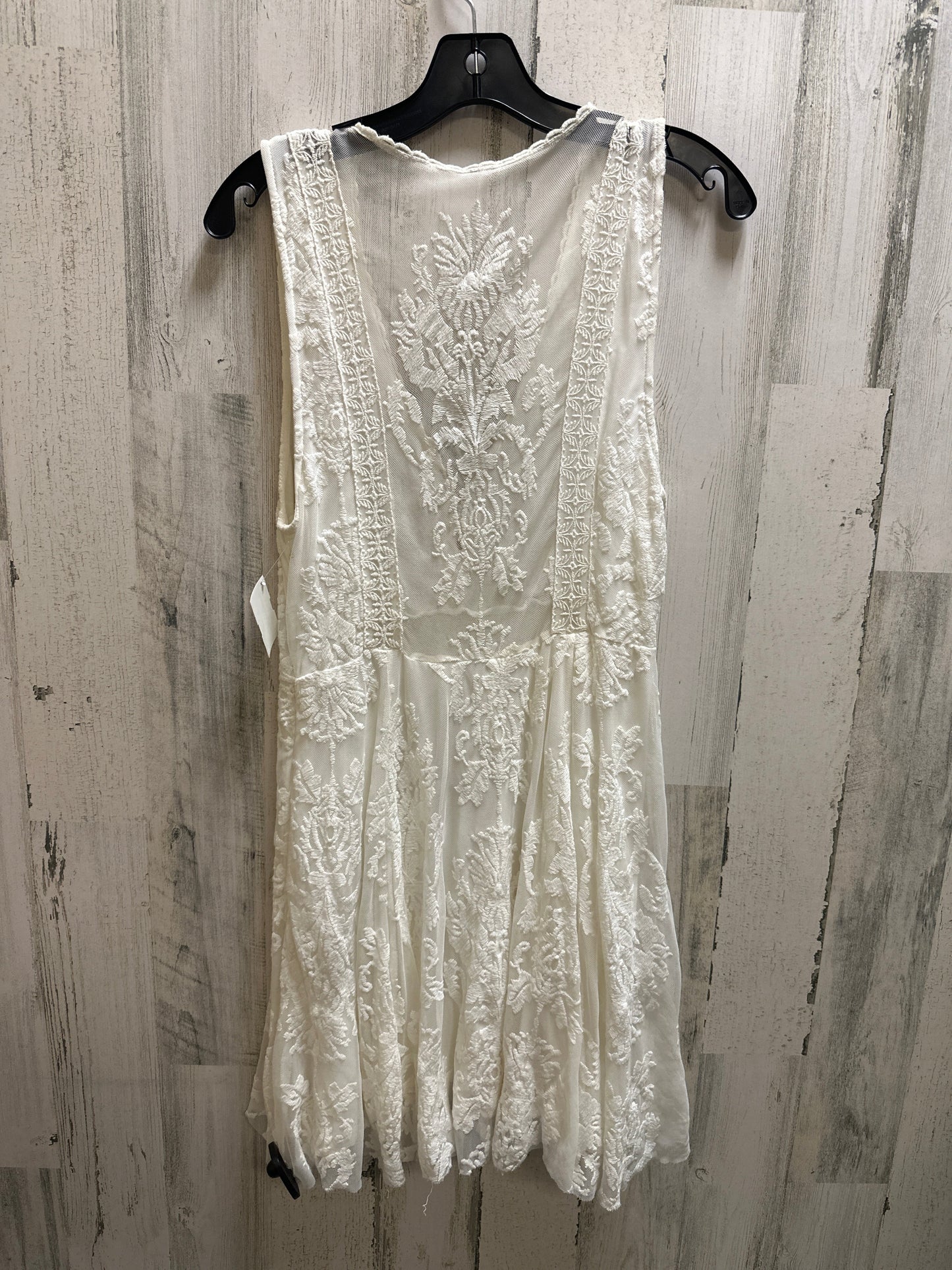 White Dress Casual Maxi Free People, Size 8