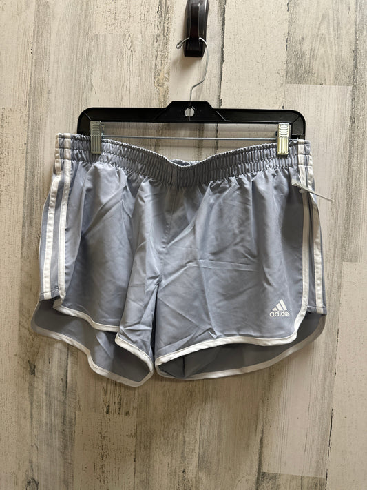 Grey Athletic Shorts Adidas, Size L