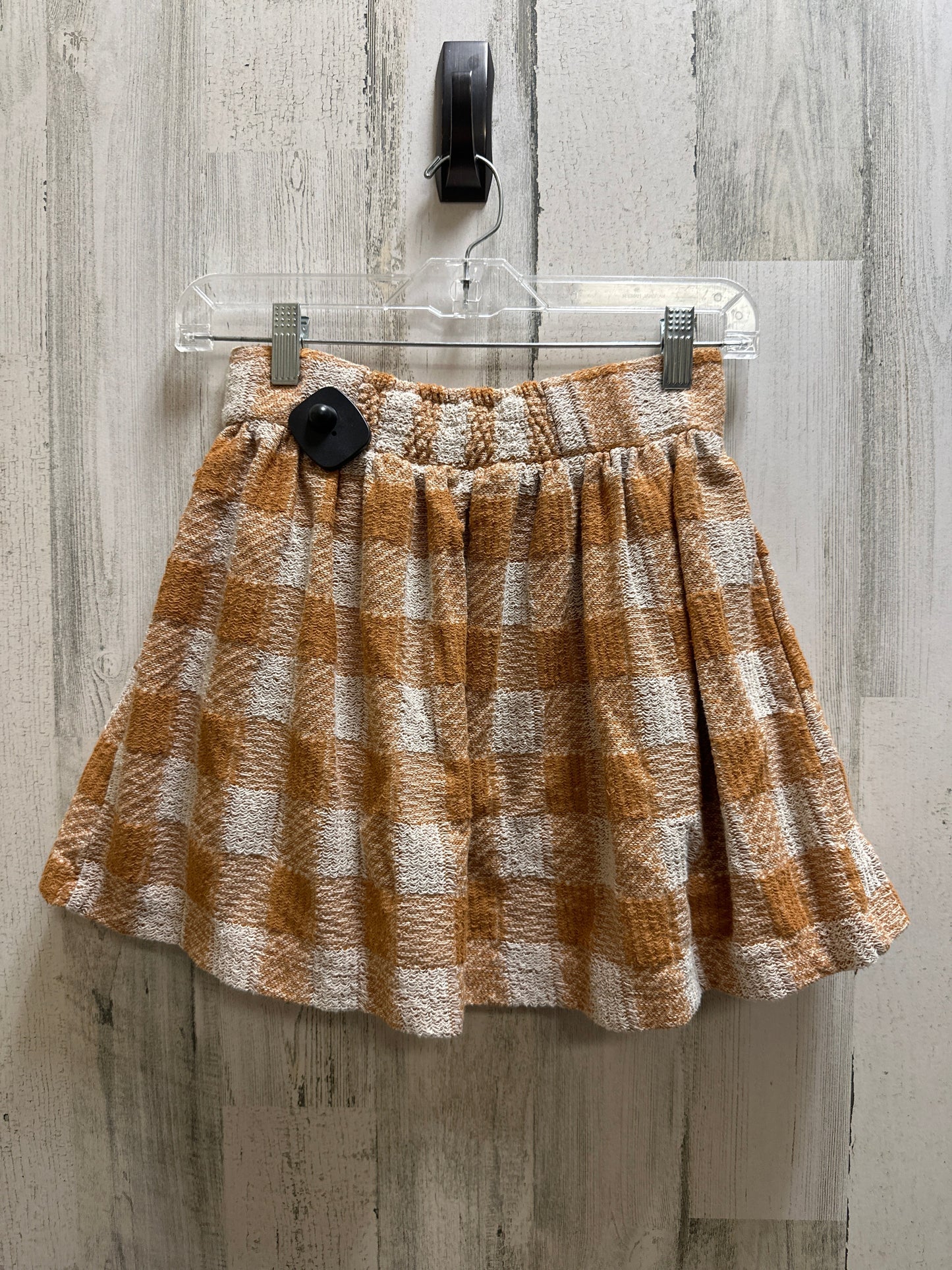 Yellow Skirt Mini & Short Free People, Size Xs