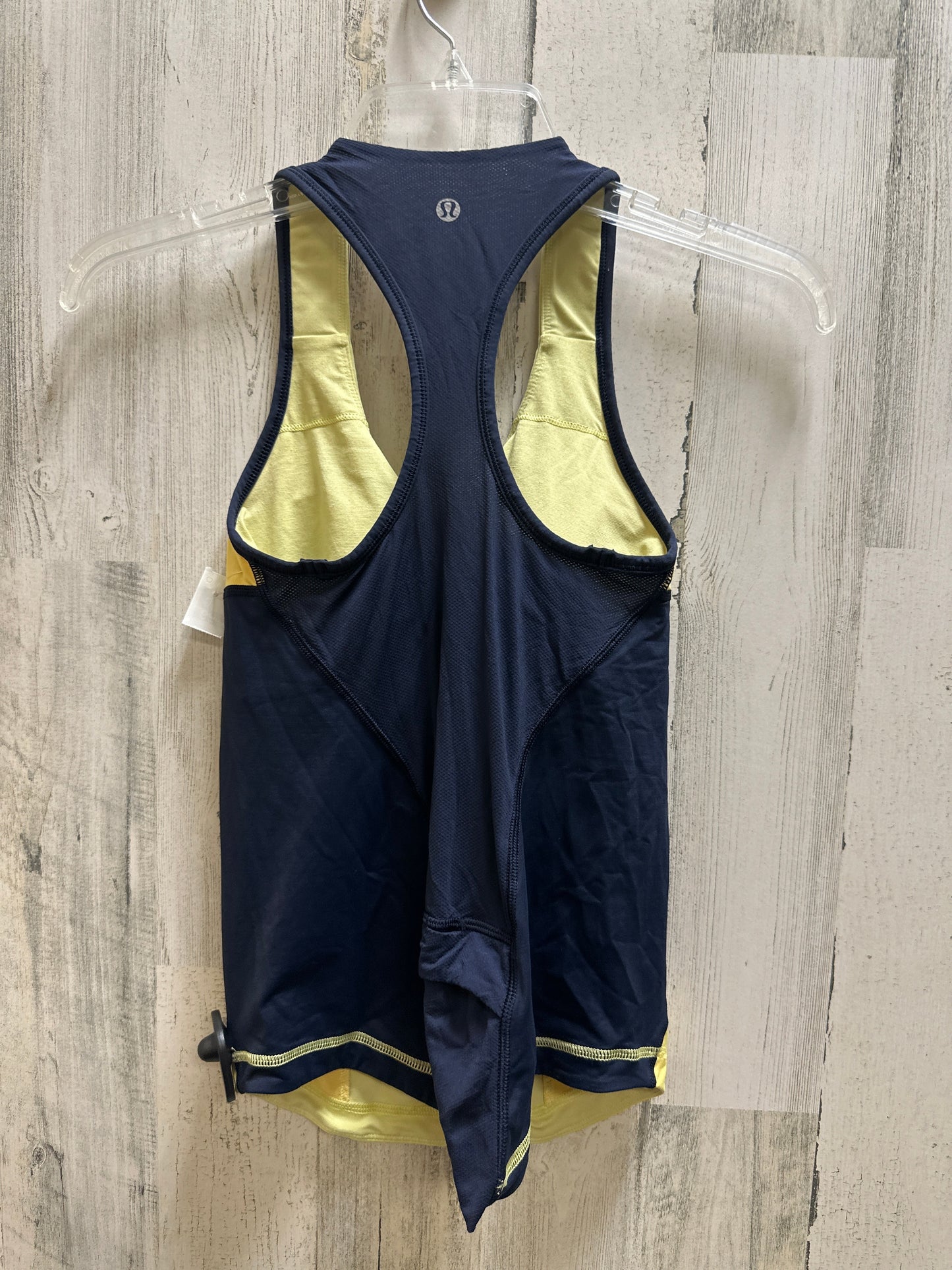 Yellow Top Sleeveless Lululemon, Size 6