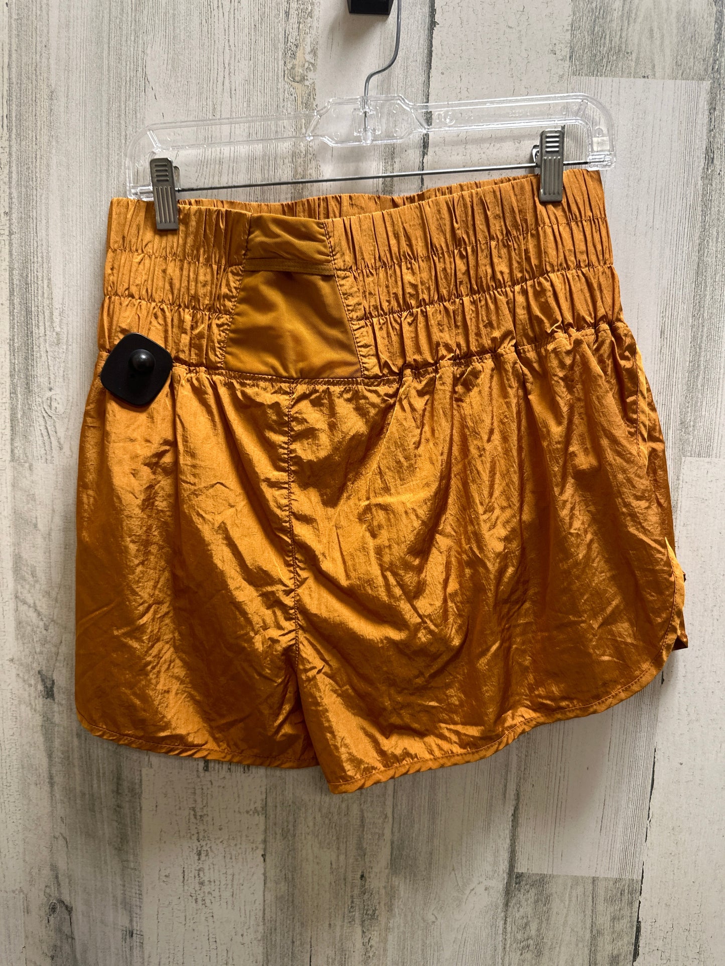 Gold Athletic Shorts Free People, Size Xl