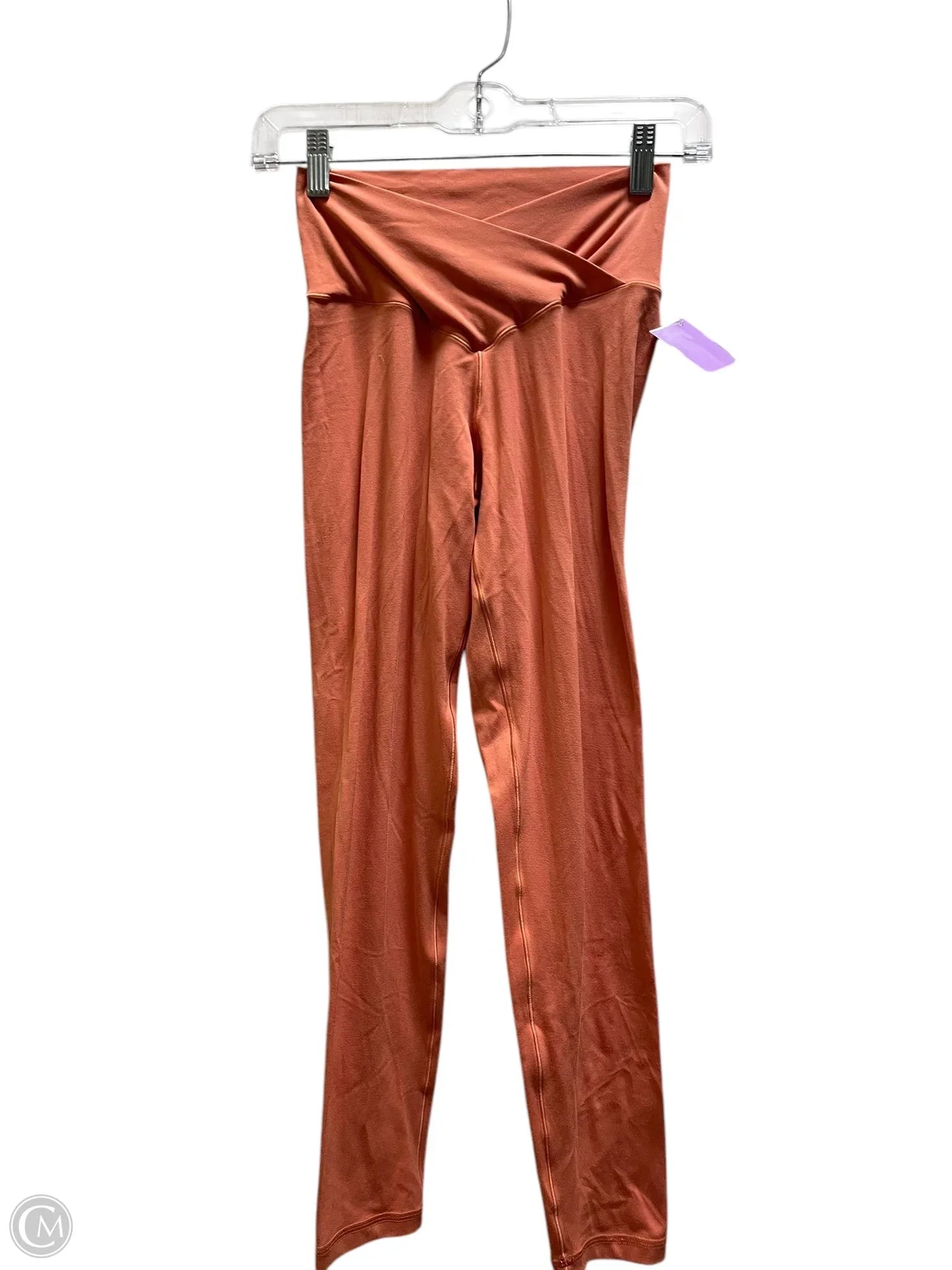 Athletic Leggings By Aerie In Orange, Size: M