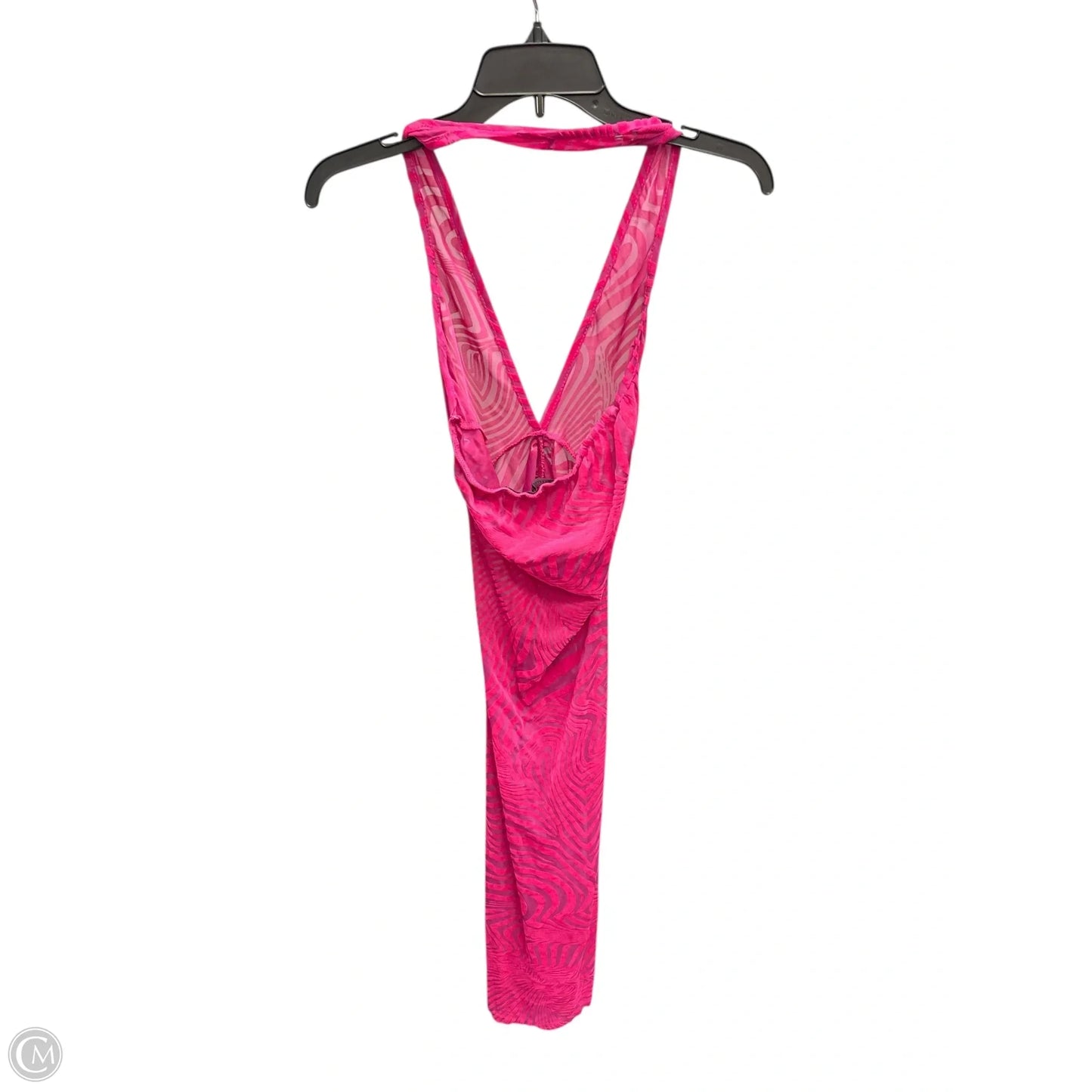 Dress Casual Midi By Pretty Little Thing In Pink, Size: 8