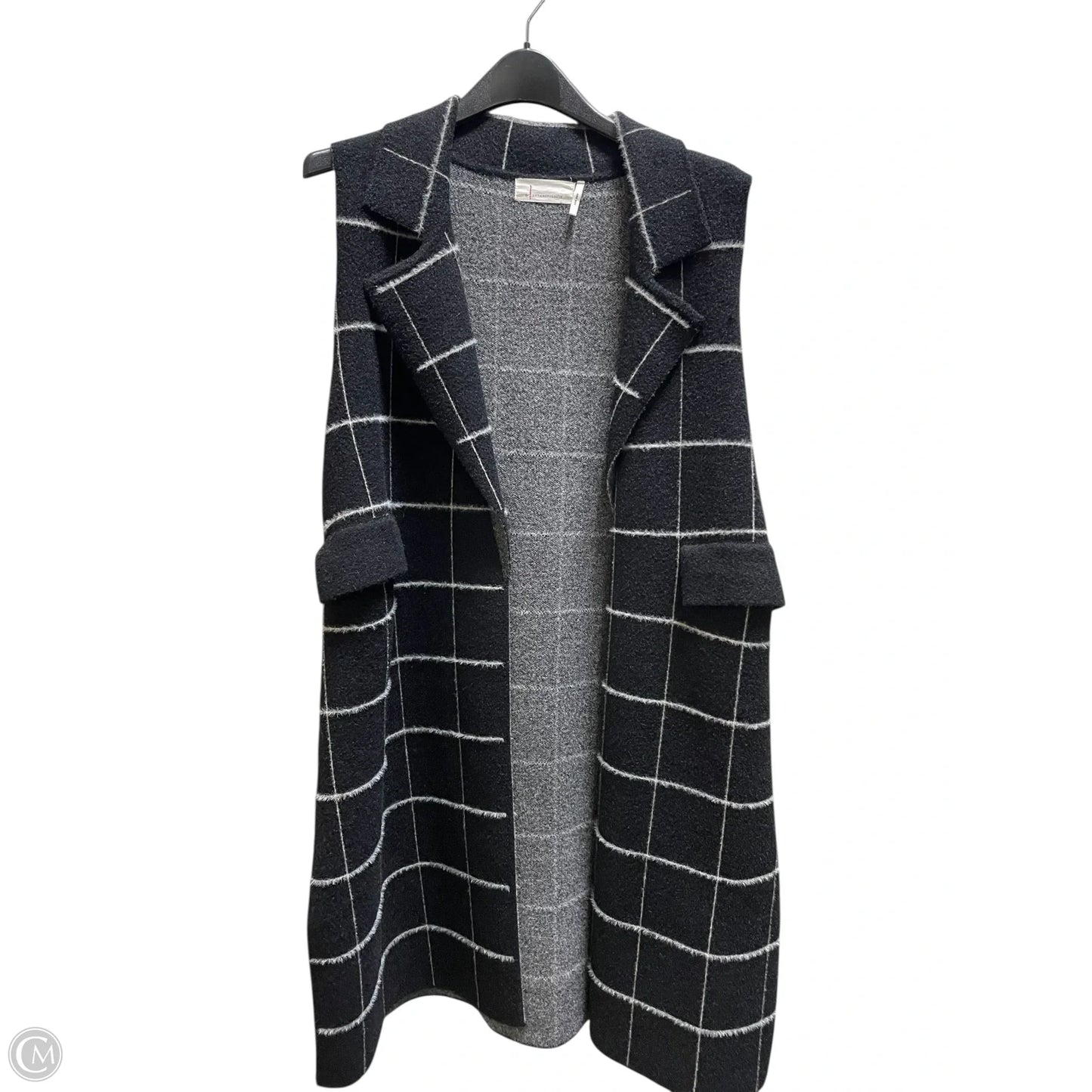 Vest Other By Anthropologie In Black, Size: Osfm
