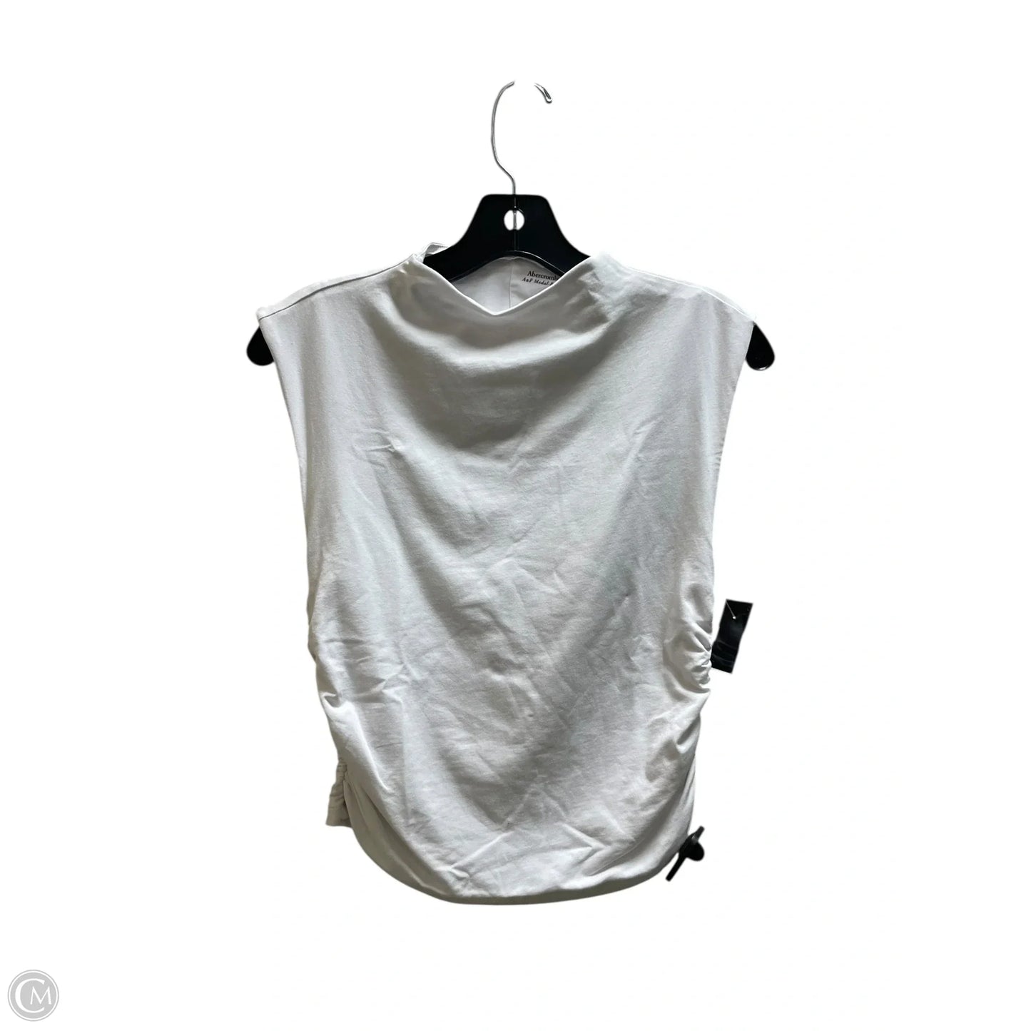Top Sleeveless By Abercrombie And Fitch In White, Size: S