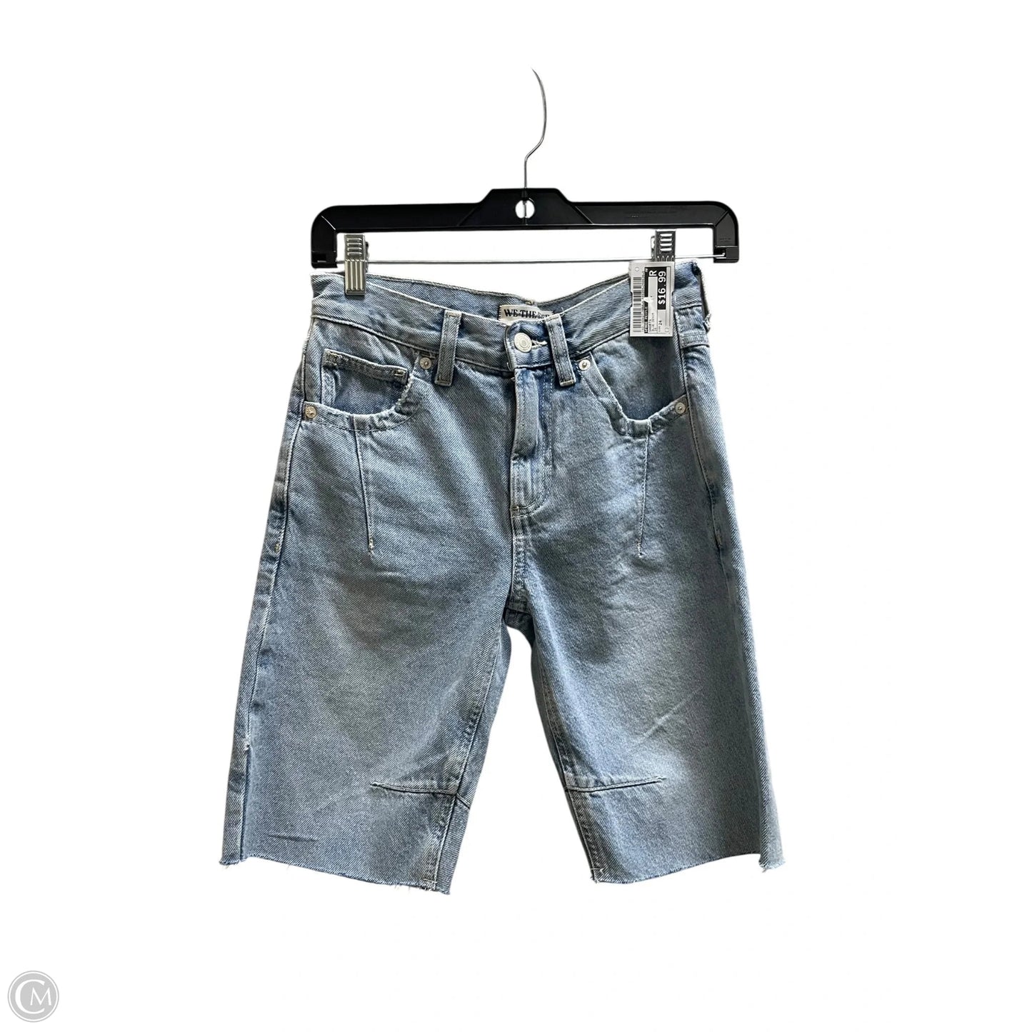 Shorts By Free People In Blue Denim, Size: 24
