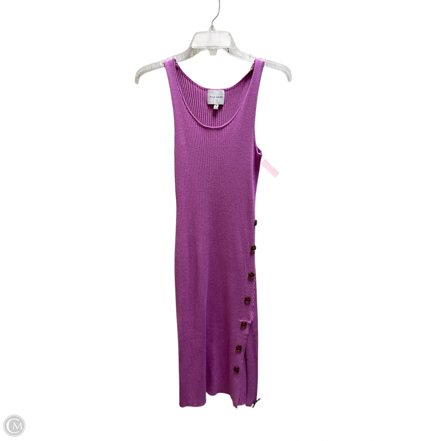 Dress Casual Maxi By Pink Rose In Pink, Size: M