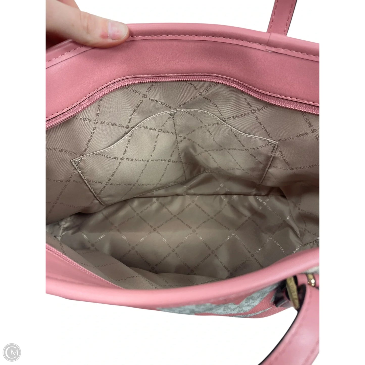 Handbag Designer By Michael Kors, Size: Large