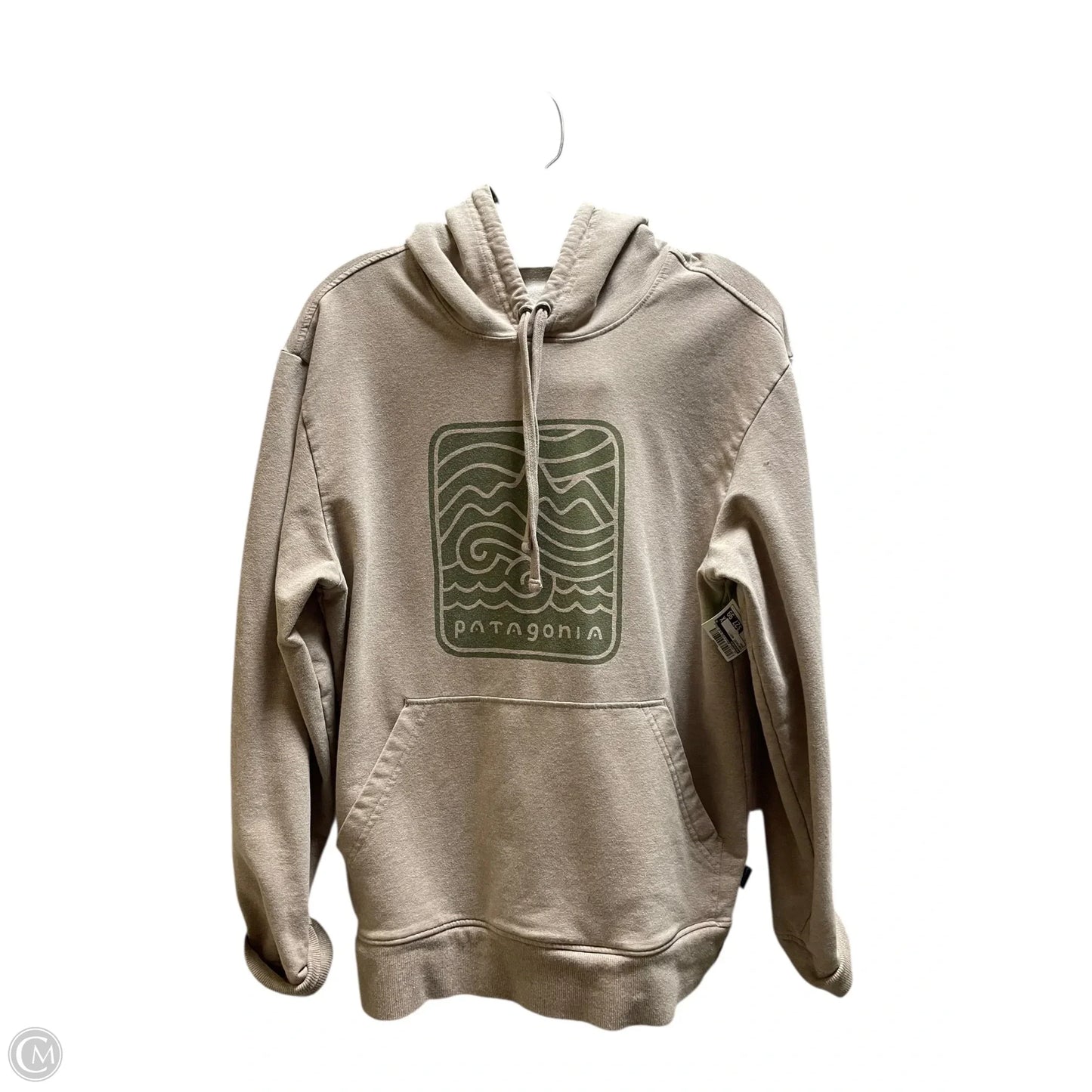 Sweatshirt Hoodie By Patagonia In Brown, Size: S