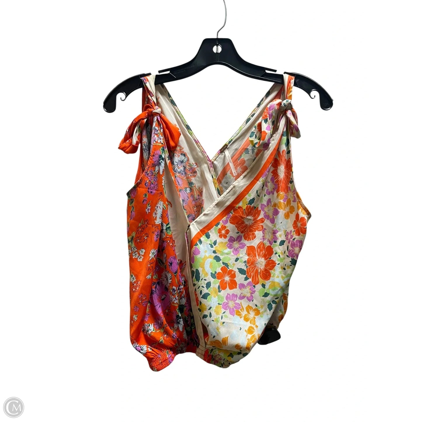 Top Sleeveless By Free People In Orange, Size: M