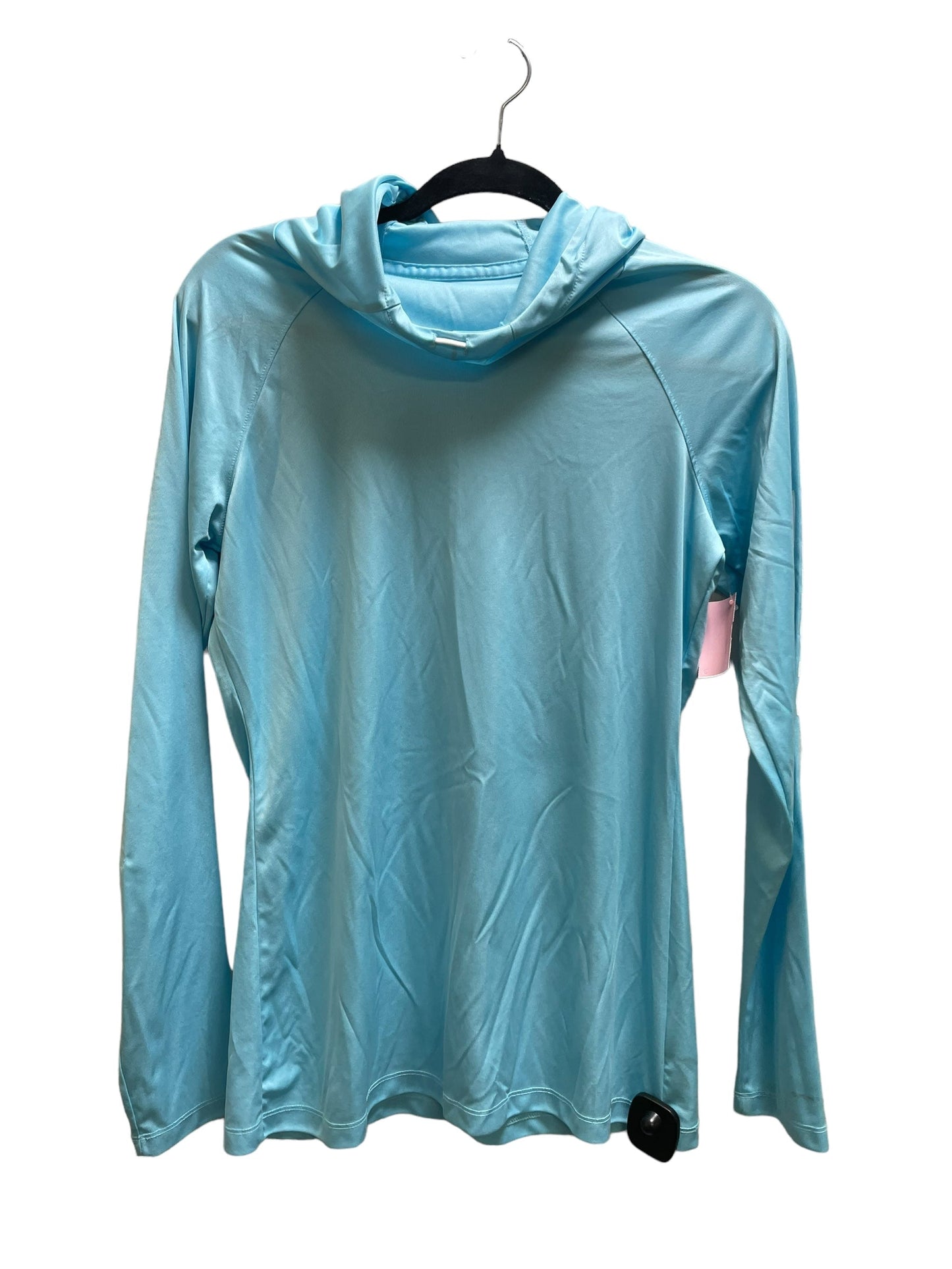 Athletic Top Long Sleeve Hoodie By Columbia In Blue, Size: S