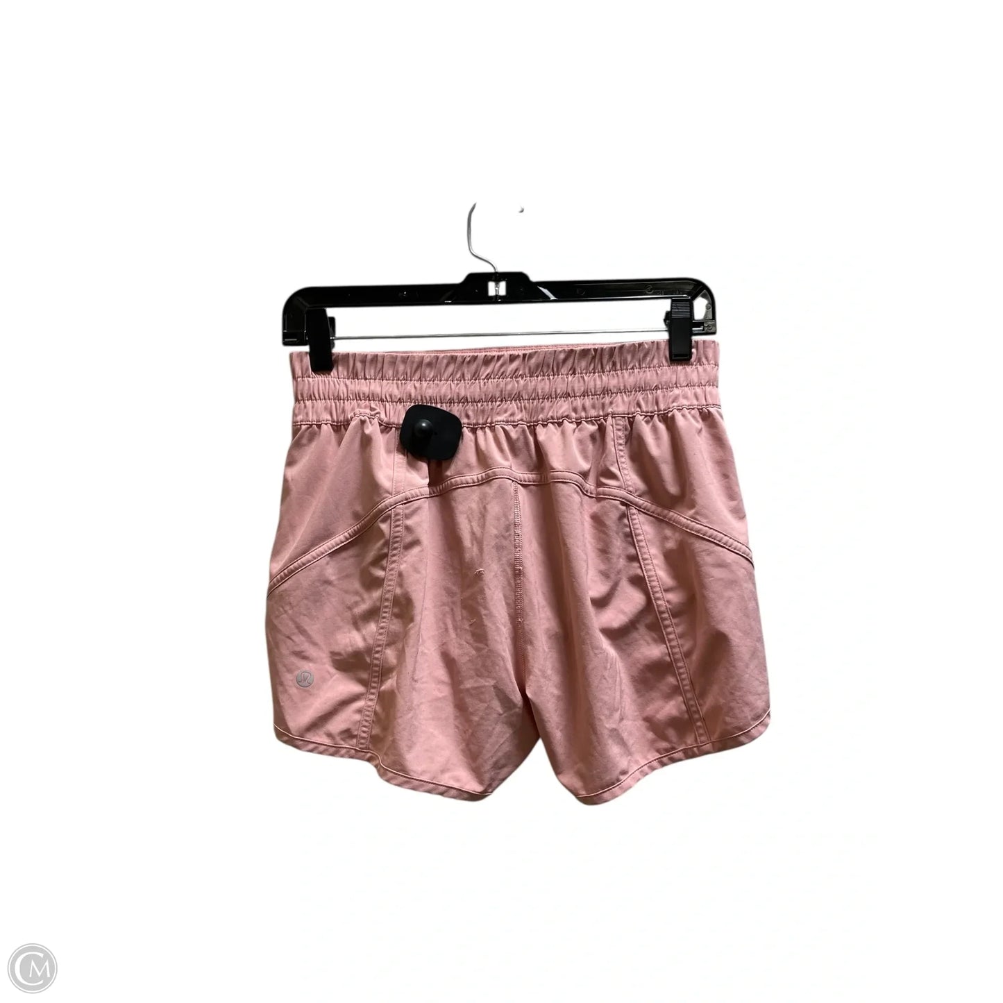 Athletic Shorts By Lululemon In Pink, Size: 8