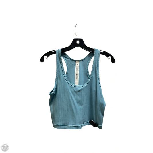 Athletic Tank Top By Lululemon In Blue, Size: M