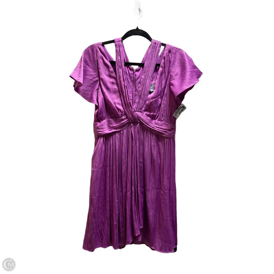 Dress Casual Midi By Anthropologie In Purple, Size: S