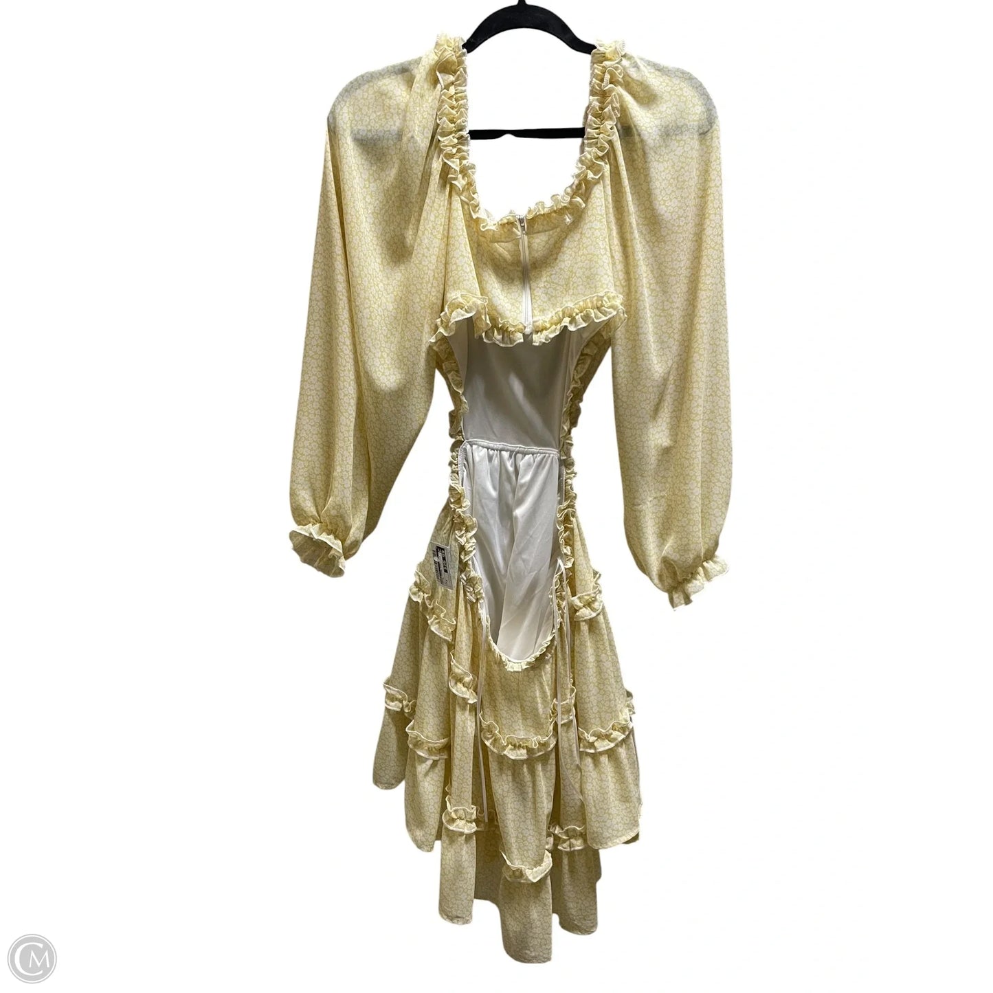 Dress Casual Midi By Mable In Yellow, Size: M