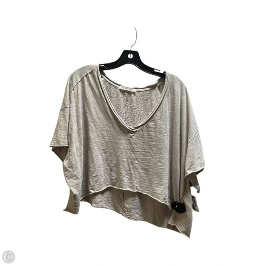 Top Short Sleeve By We The Free In Grey, Size: S