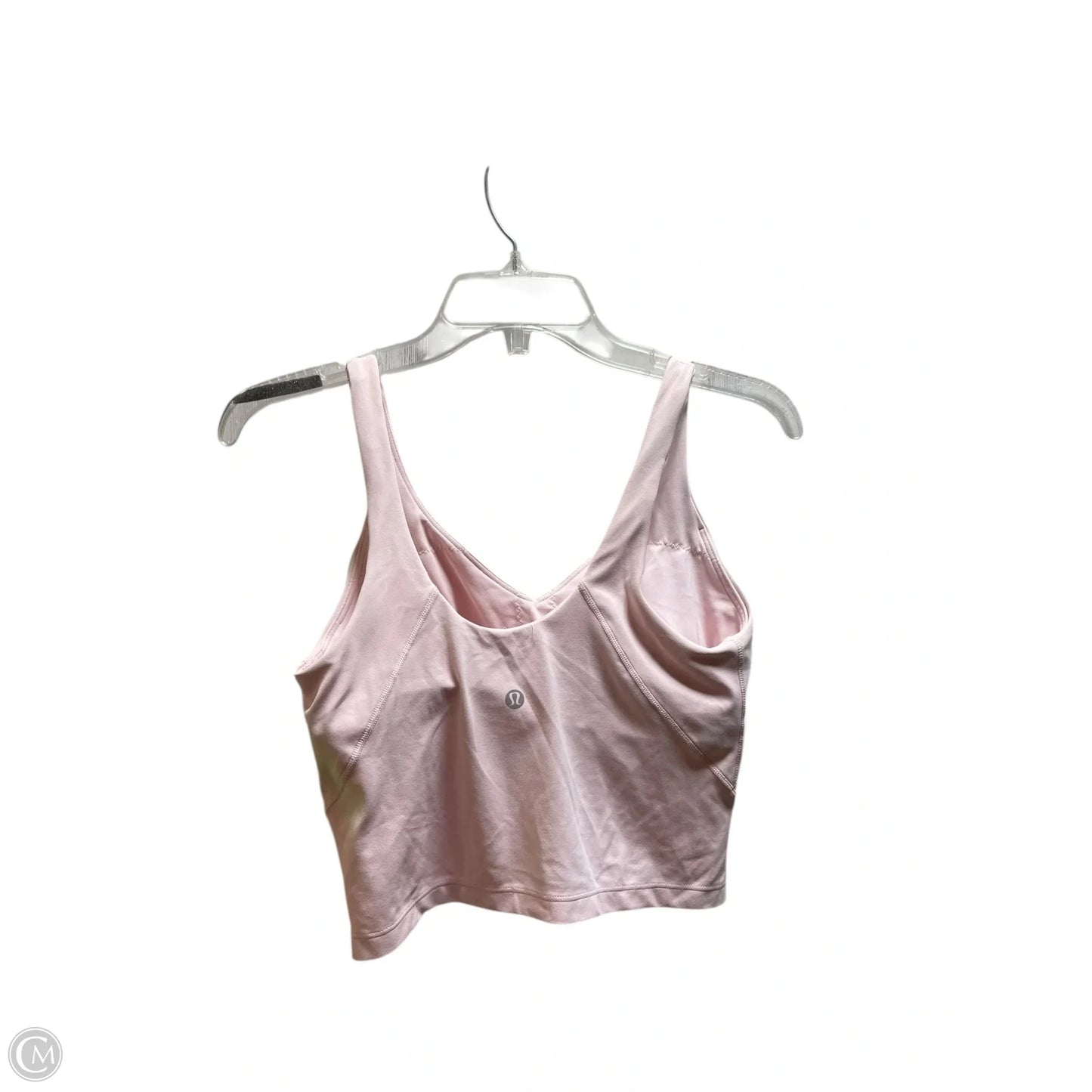 Athletic Tank Top By Lululemon In Pink, Size: 8