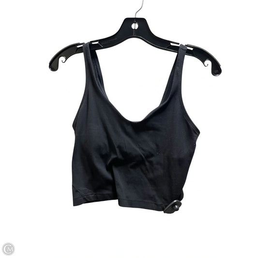 Athletic Tank Top By Lululemon In Black, Size: 6