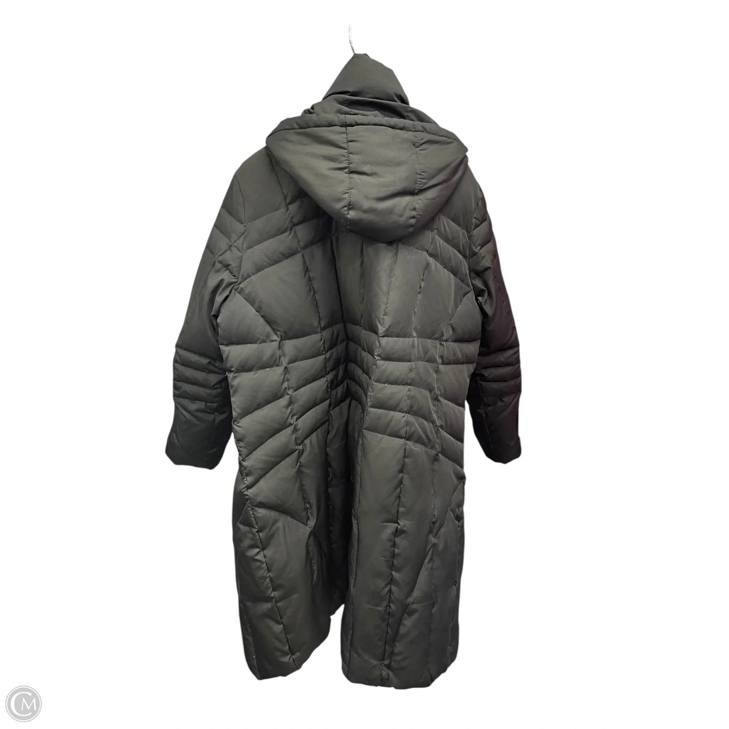 Coat Puffer & Quilted By Calvin Klein In Black, Size: M