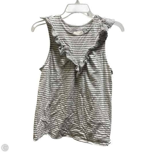 Tank Top By Maeve In Striped Pattern, Size: M