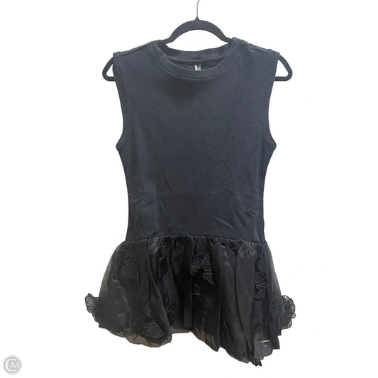 Dress Party Short By Anthropologie In Black, Size: S