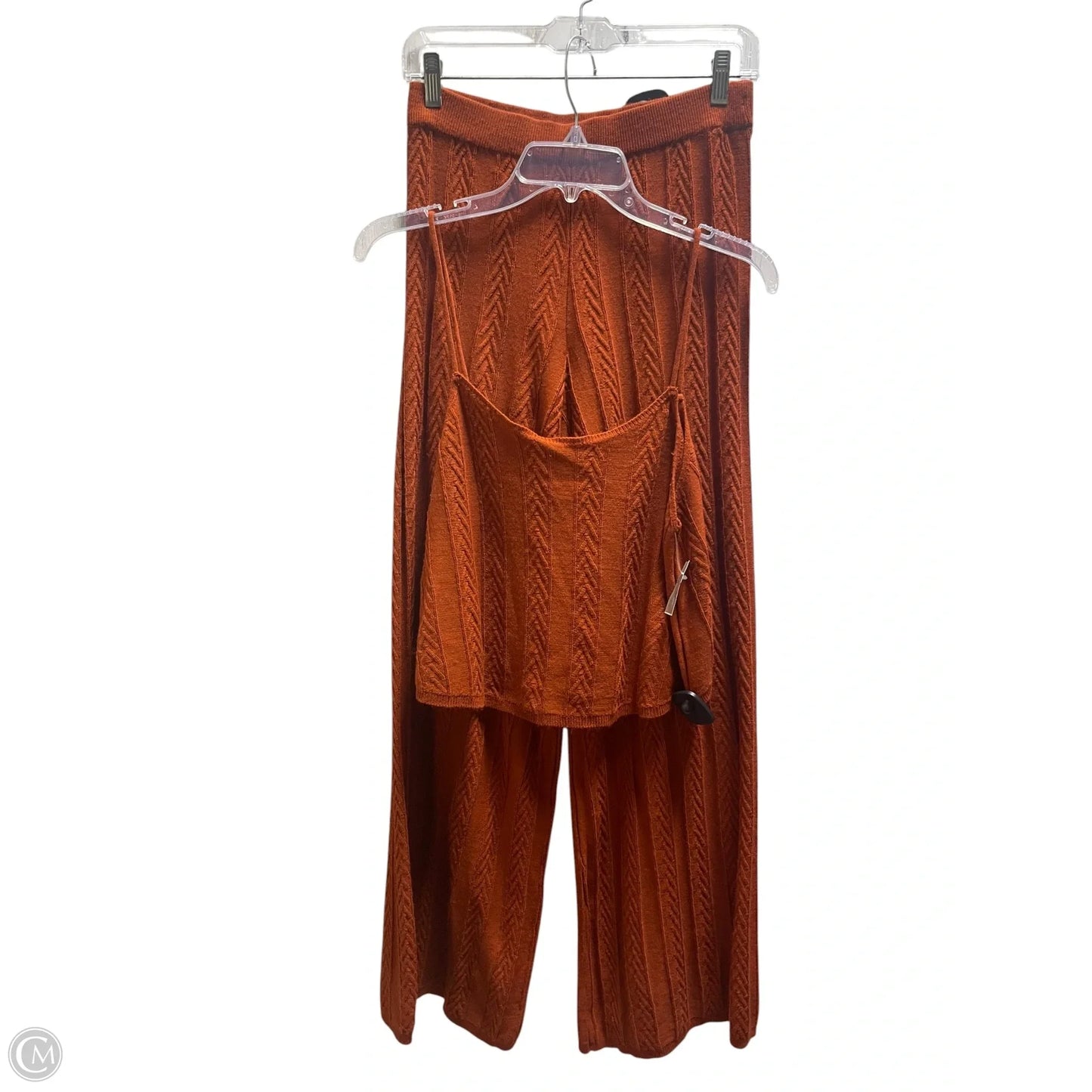 Pants Set 2pc By Anthropologie In Orange, Size: M
