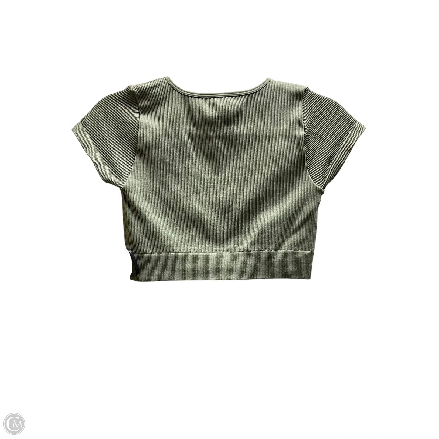 Top Short Sleeve By Aerie In Green, Size: M