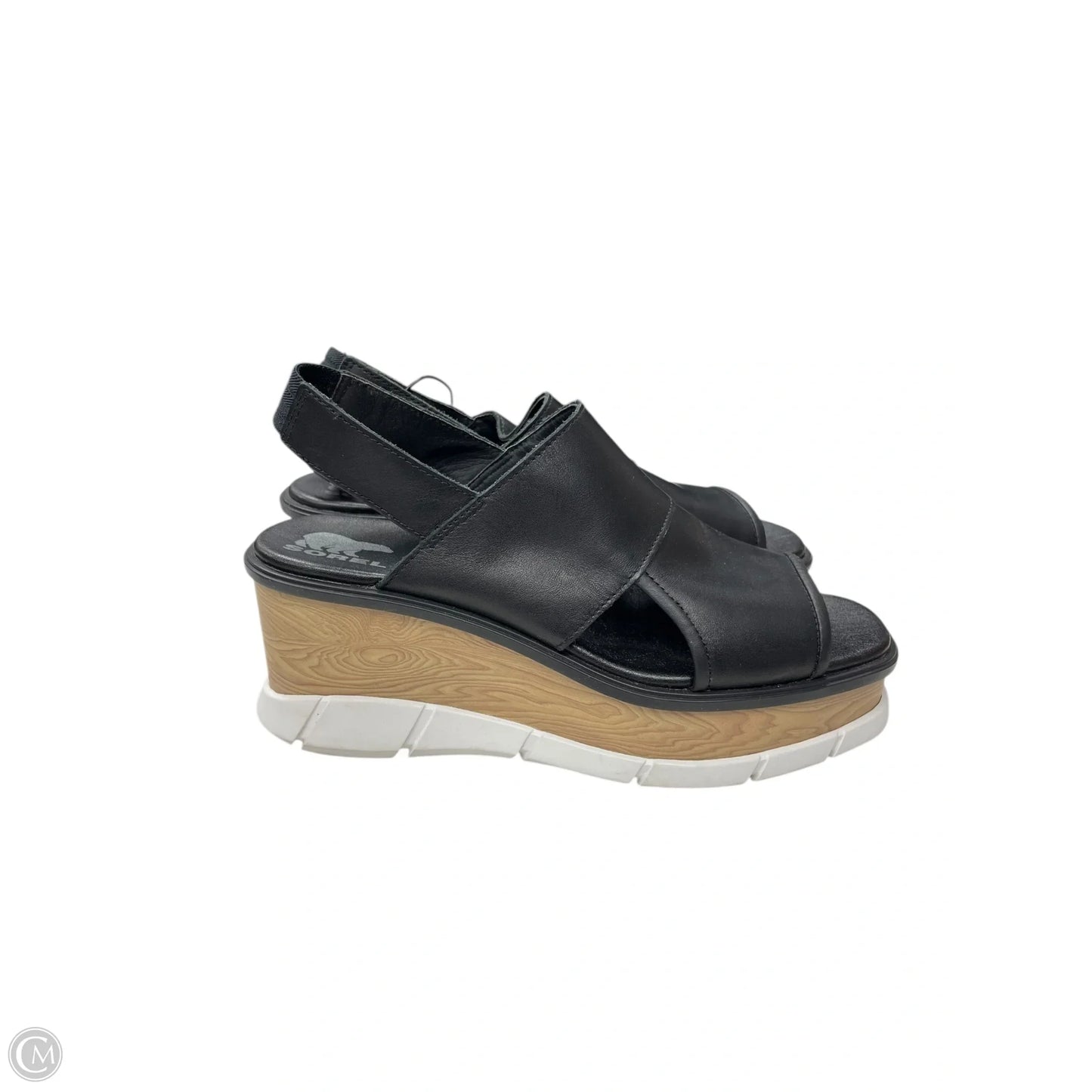 Shoes Heels Block By Sorel In Black, Size: 8.5